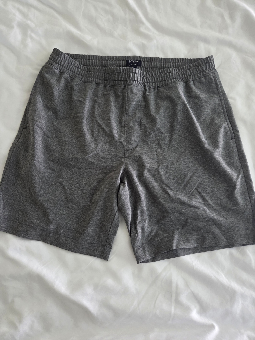 J. Crew Gray Athletic Pull-On Performance Shorts